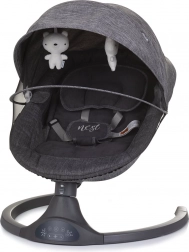 CHIPOLINO električna zibelka Nest Granite