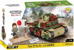 Komplet za sestavljanje tank TYPE 95 HA-GO 1:35 od COBI