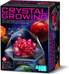 Izobraževalni set za gojenje kristalov 4M - Rdeči kristali