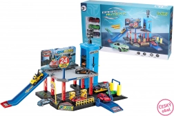 Garaža z dvigalom in bencinsko črpalko