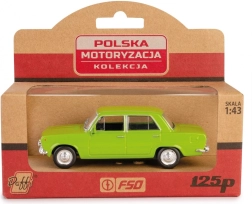 Model avtomobila PRL Fiat 125p zelen
