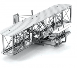 3D sestavljanka Letalo bratov Wright od Metal Earth