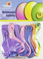 Napenljive baloni v obliki srca, 10 kosov