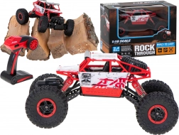 RC avto Rock Crawler 1:18 4WD 2,4 GHz – Rdeča