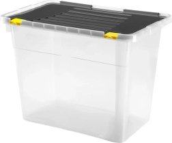 HEIDRUN One 100 l Plastic Storage Box with Lid