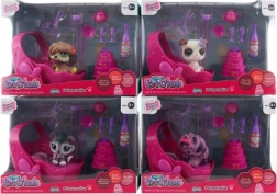 Komplet z živalco v ležišču – rojstnodnevna torta in dodatki