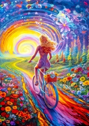 Enjoy puzzle Pedali svobode 1000 koščkov