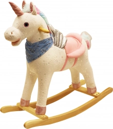 Gugalni samorog z mavričnimi učinki 74 × 33 × 65 cm