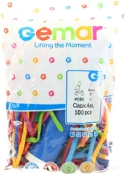Modelirni balončki Gemar s črpalko - 100 kos