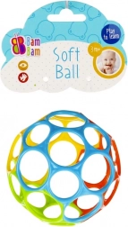 Bam Bam barvasta gumijasta žogica