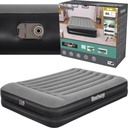 Dvonadstropna napihljiva postelja z vgrajeno črpalko in vzglavnikom 203 × 152 × 46 cm BESTWAY