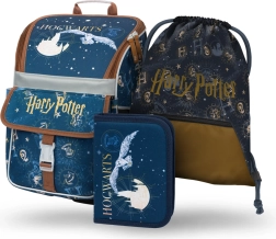 Šolski set Harry Potter Bradavičarka: nahrbtnik, peresnica, vrečka