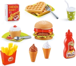 Barvni komplet hrane za otroke