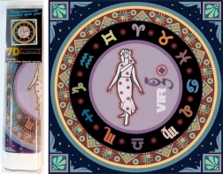 Diamantno slikanje 7D Devica 30x30 cm