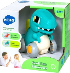 Interaktivni dinozaver na vztrajnostni pogon – turkizen