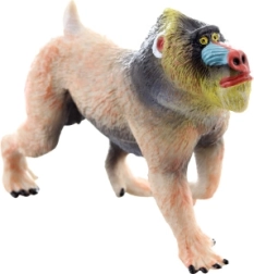 Plastična figurica mandrila 10 cm