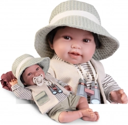 Realistična dojenčkova punčka z mehkim telesom 42 cm