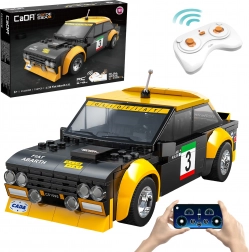 Gradbeni set CaDA RC dirkalni avto FIAT ABARTH 131, 216 kosov, dvojni način