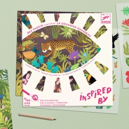 DJECO Prenosljive slike, navdihnjene z Douanierjem Rousseaujem