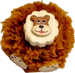 2KIDS TOYS lesena magnetka s cofkom – lev