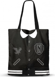 Nakupovalna torba Wednesday univerza – darilni set s kulijem in dnevnikom