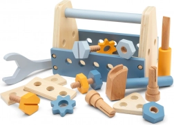 Leseni komplet orodja za male mojstre