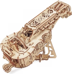 Ugears mehanska lesena ninera (hurdy-gurdy) – sestavljanka