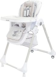 Jedilni stolček BABY MIX Infant, siv