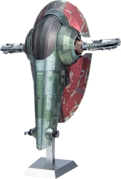 3D kovinske sestavljanke Star Wars: Boba Fett Starfighter METAL EARTH ICONX