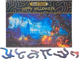 Sestavljanka Happy Halloween Bučna vrt 468 kosov
