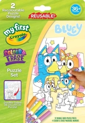 Crayola pobarvanka puzzle Bluey 12 kosov