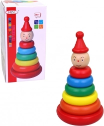 Leseni obročki na zatiču 17 cm