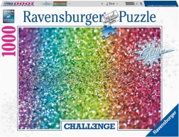 Ravensburger sestavljanka Challenge Glitter 1000 kosov