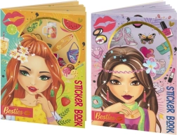 Knjiga z nalepkami – obleci svojo punčko A5