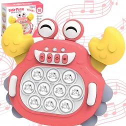 Elektronska antistresna igra Pop It rak rdeč