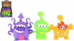 Antistresni stiskalni vesoljec – sluzasta igrača 8–9 cm, 3 barve