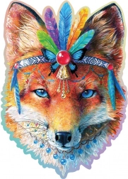 Lesene sestavljanke WOODEN CITY mistična lisica 250 koščkov