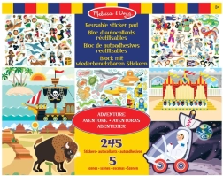 Melissa & Doug - Večkrat uporabne nalepke Pustolovščina