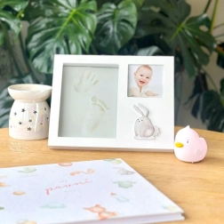 Okvir za fotografije za dojenčka z 3D odtisi