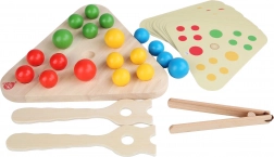 Lesena izobraževalna igra Čarobni trikotnik 2v1 LUCY & LEO