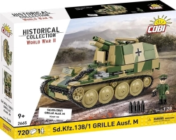 gradbeni komplet COBI Sturmpanzer 38(t) Grille Ausf. M 1:28, 720 delov