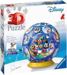 3D krogla sestavljanka DISNEY RAVENSBURGER, 72 kosov