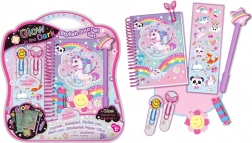 Stilski dnevnik, ki sveti v temi, za otroke