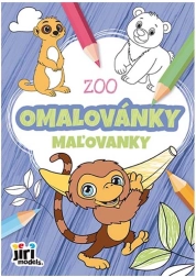 Pobarvanke A5 Živalski vrt JIRI MODELS