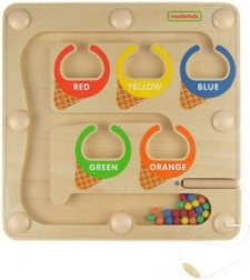 Magnetni labirint za razvrščanje barv MASTERKIDZ