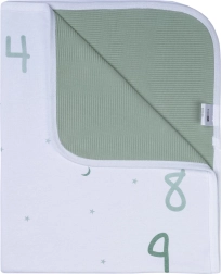 Bubaba odeja Moj prvi leto zeleno-bela