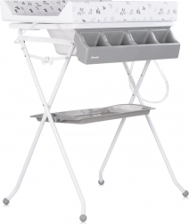 Kadilna kad z previjalno podlogo in stojalom Aqua Giraffe znamke Chipolino