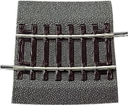 ROCO LINE lok z ukrivljenim tirom R3 s podložjem H0 (7,5°, 419,6 mm)