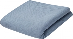 Otroška muslin odeja 70 × 100 cm modra New Baby