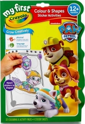 Crayola barviti liki in barve PAW PATROL – aktivna pobarvanka
